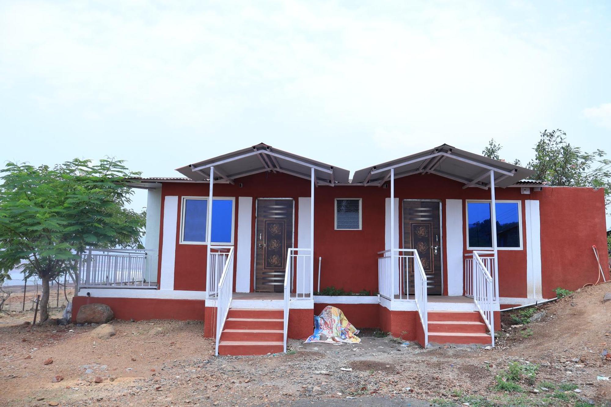 Hotel Mauli Agro Farm Dam View Resort Satara Exterior photo